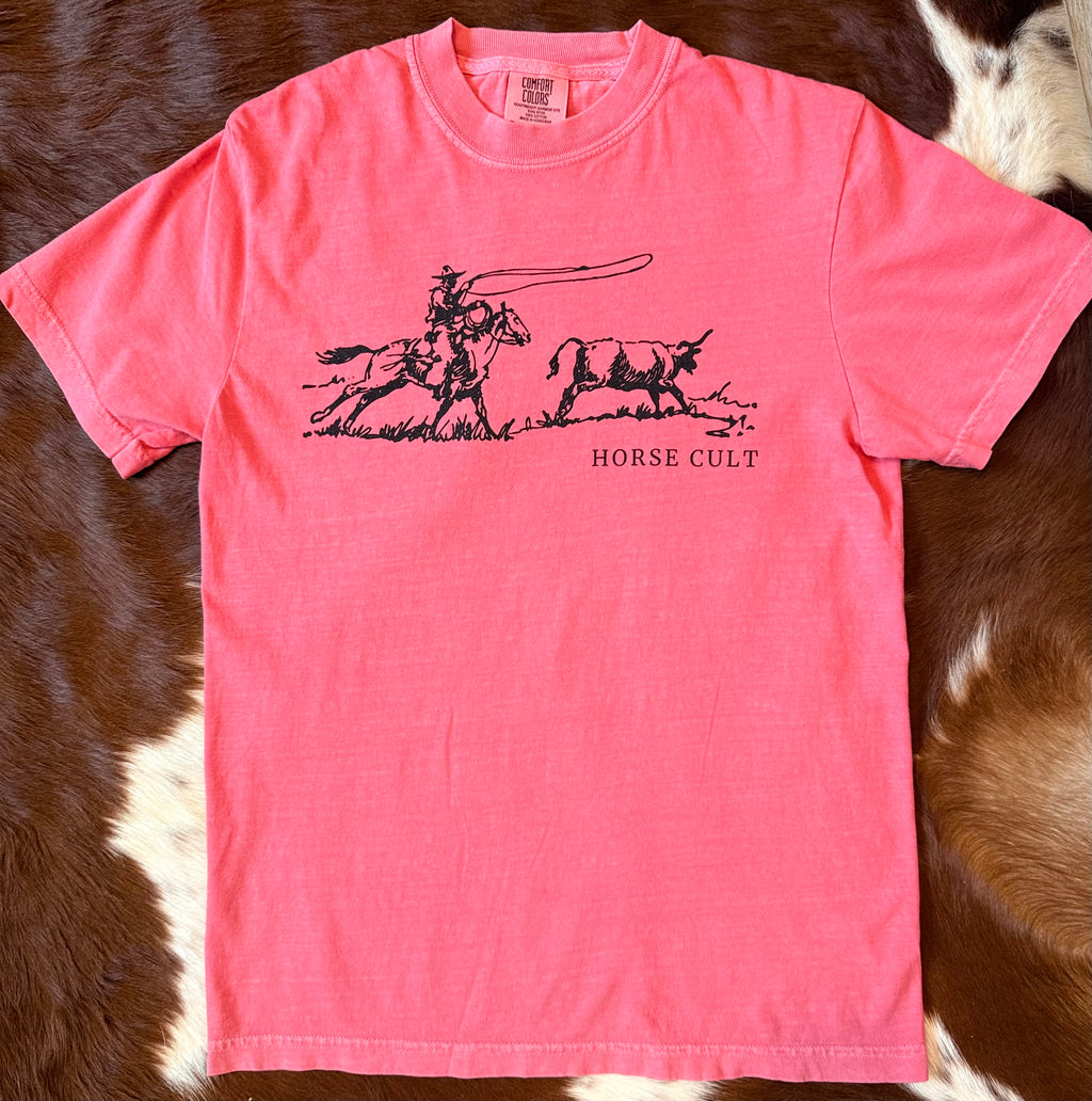 Gone ropin' tee shirt